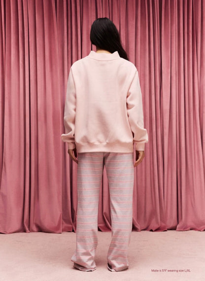 Heart Varsity Mockneck