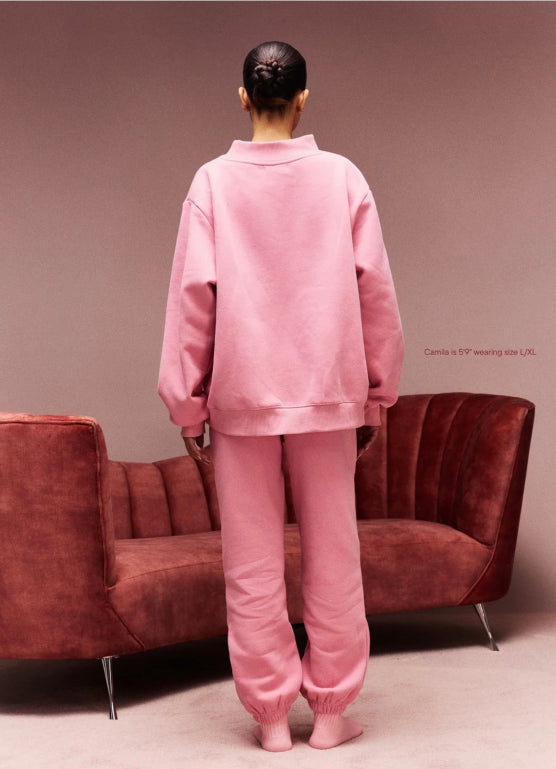 Jean Heart Varsity Mockneck