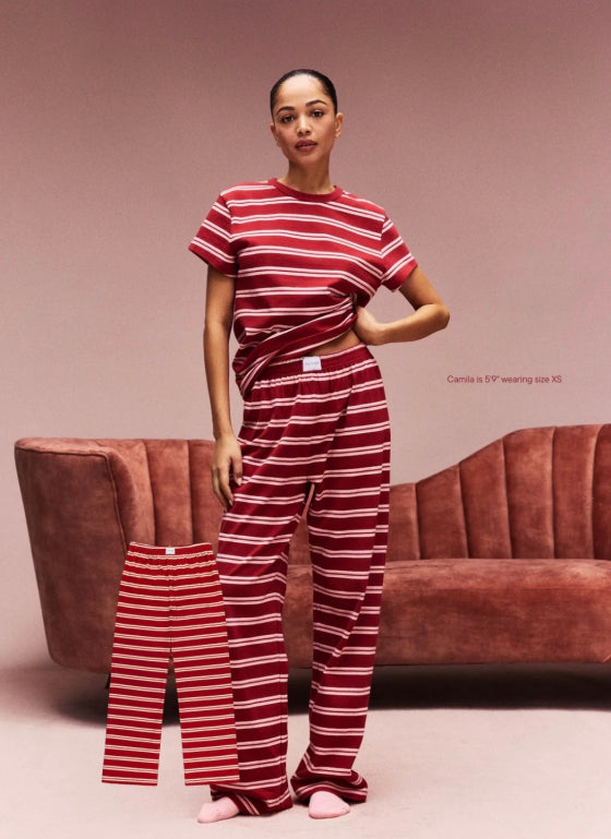 Preorder Striped Cotton Boxer Pants