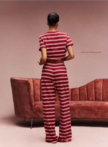 Preorder Striped Cotton Boxer Pants