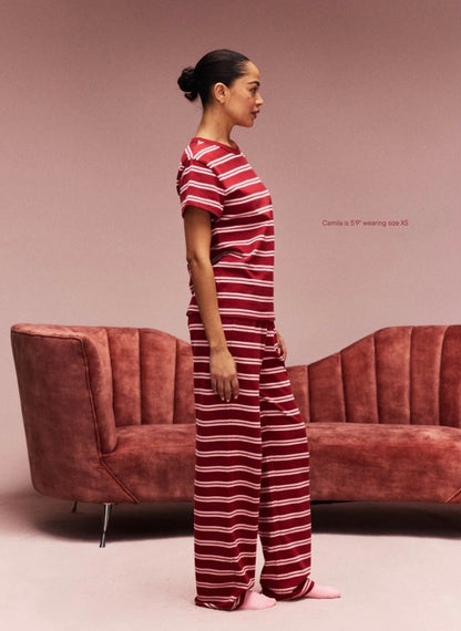 Preorder Striped Cotton Boxer Pants